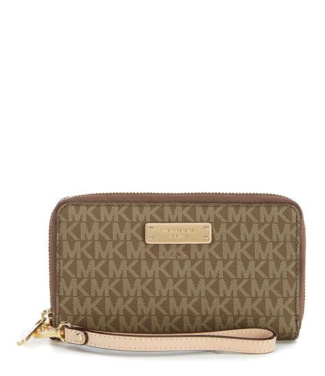 women brown michael kors wallet|Michael Kors rfid wallet.